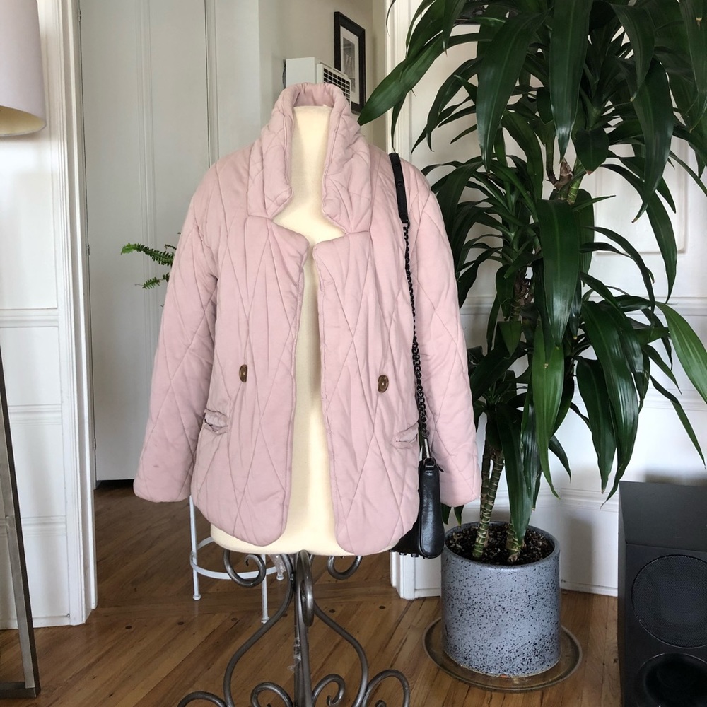 🔥 Free people oversized quilted coat BNWT